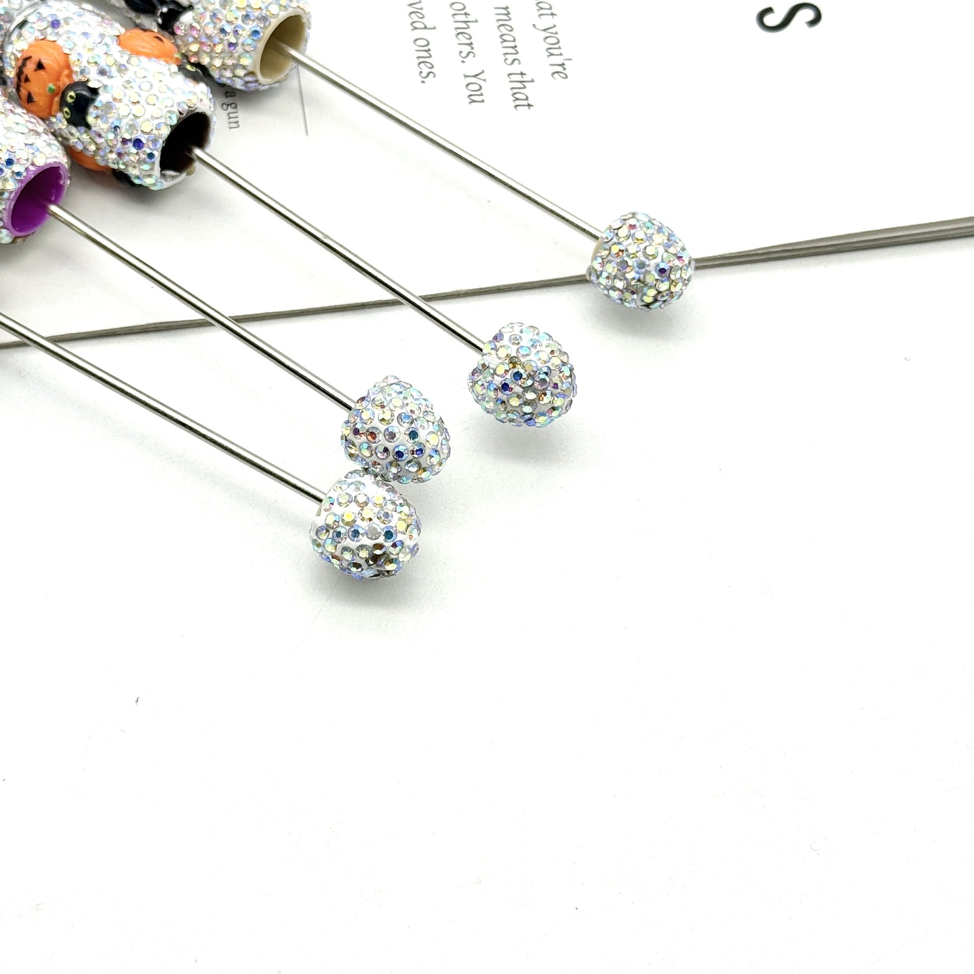 Wholesale DIY Full Diamond Beadable Pen Skull Pumpkin Ghost Dark