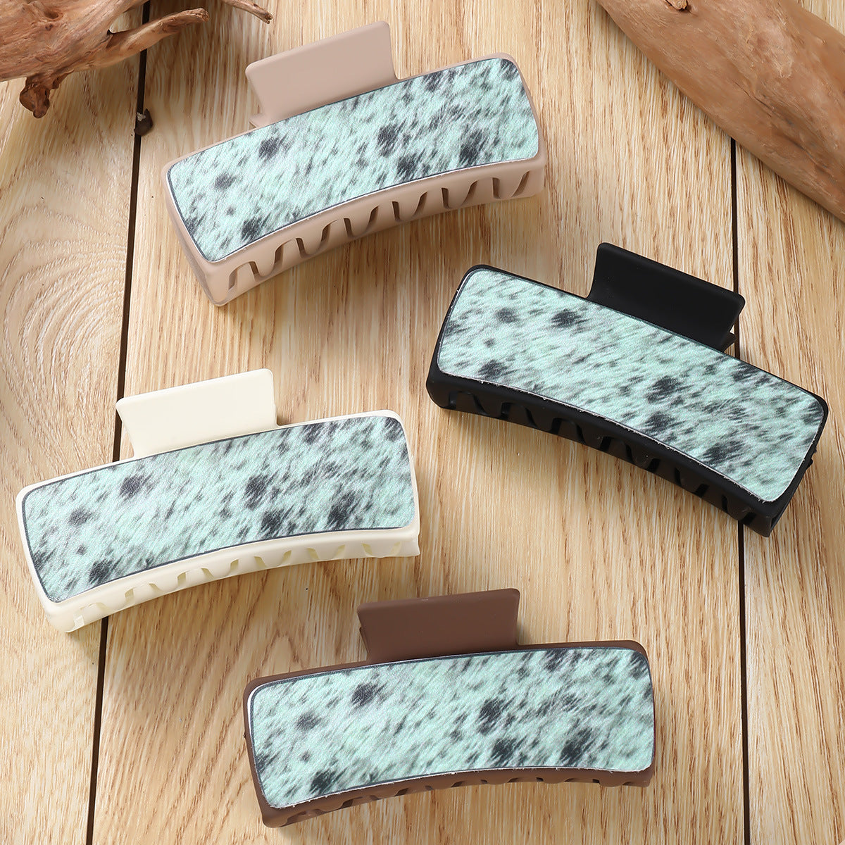 Wholesale  simple all-match shark grip Hair Clips