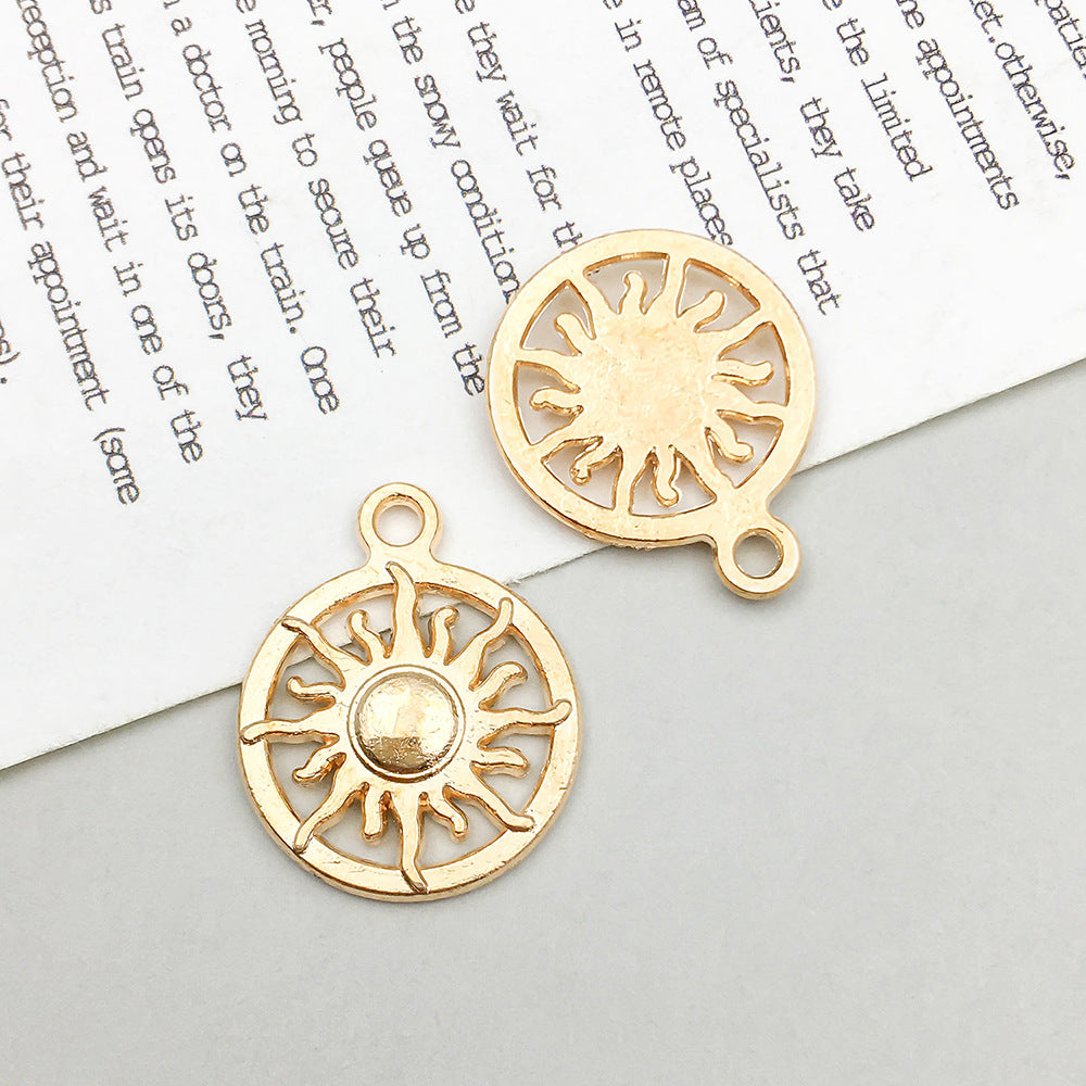 Wholesale Alloy Simulation Star Moon Sun Series Pendant
