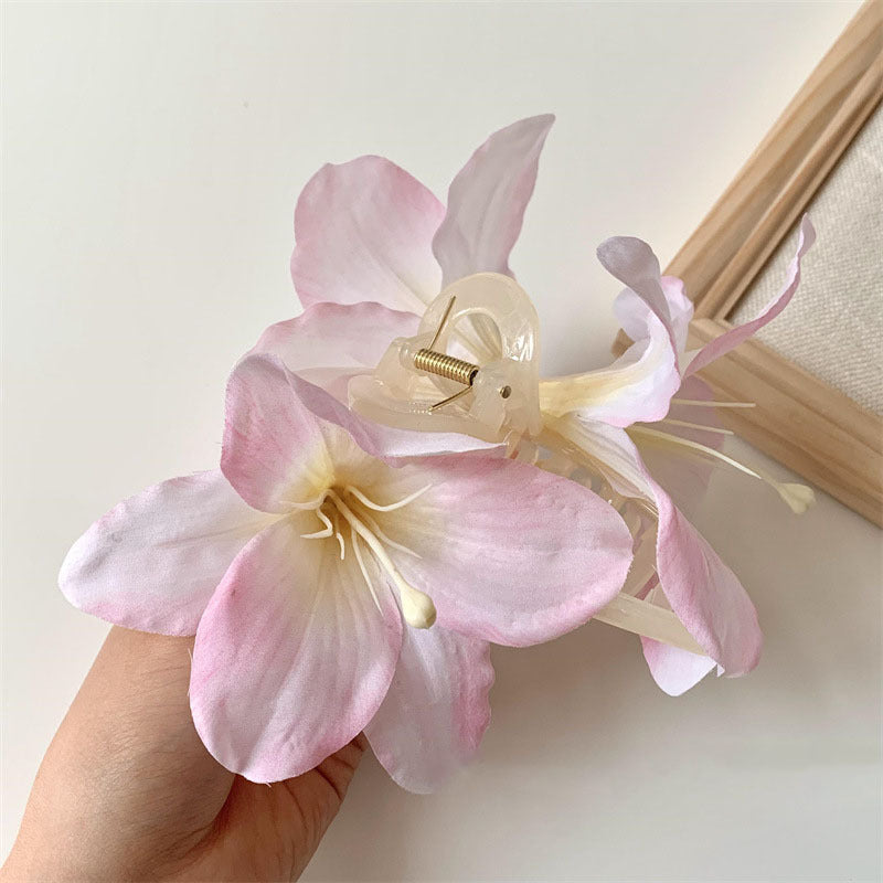 Wholesale 3D Lily Flower Hairpin
