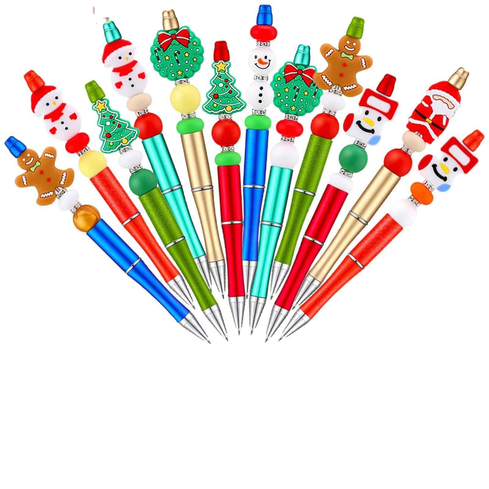 Wholesale beaded pens Christmas Bead Pen Creative DIY
