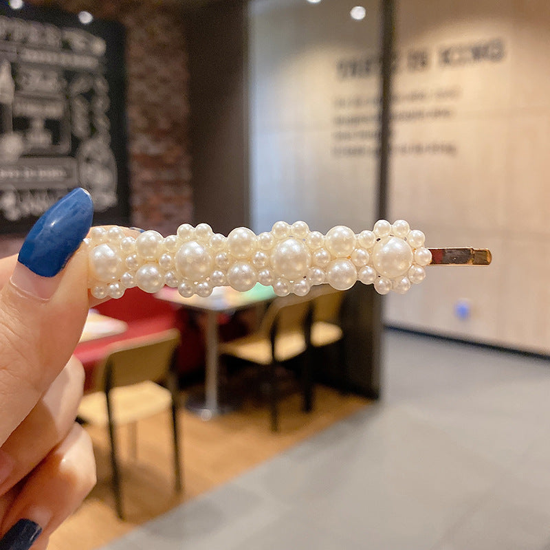 Wholesale Cute Pearl Rhinestone Retro Alloy Hairpins