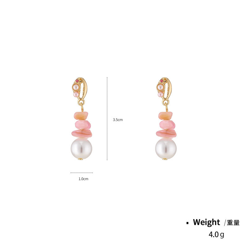 Wholesale Colorful Shell Pearl Necklace