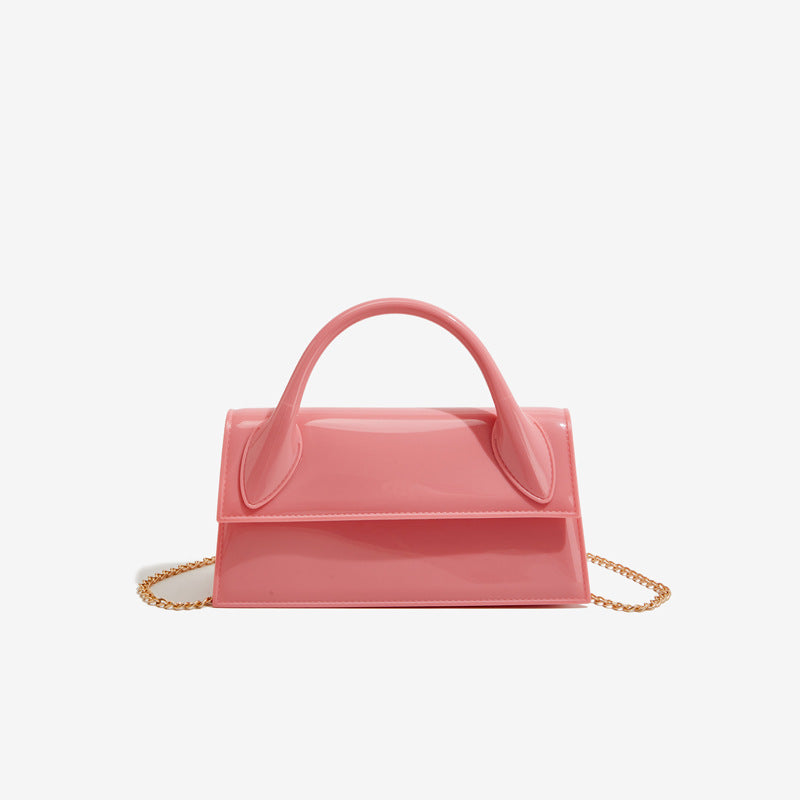 Wholesale All-match Multi-color PVC Evening Glossy Handbag