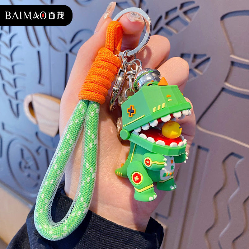 Wholesale Cartoon Dinosaur Bracelet Resin Keychains