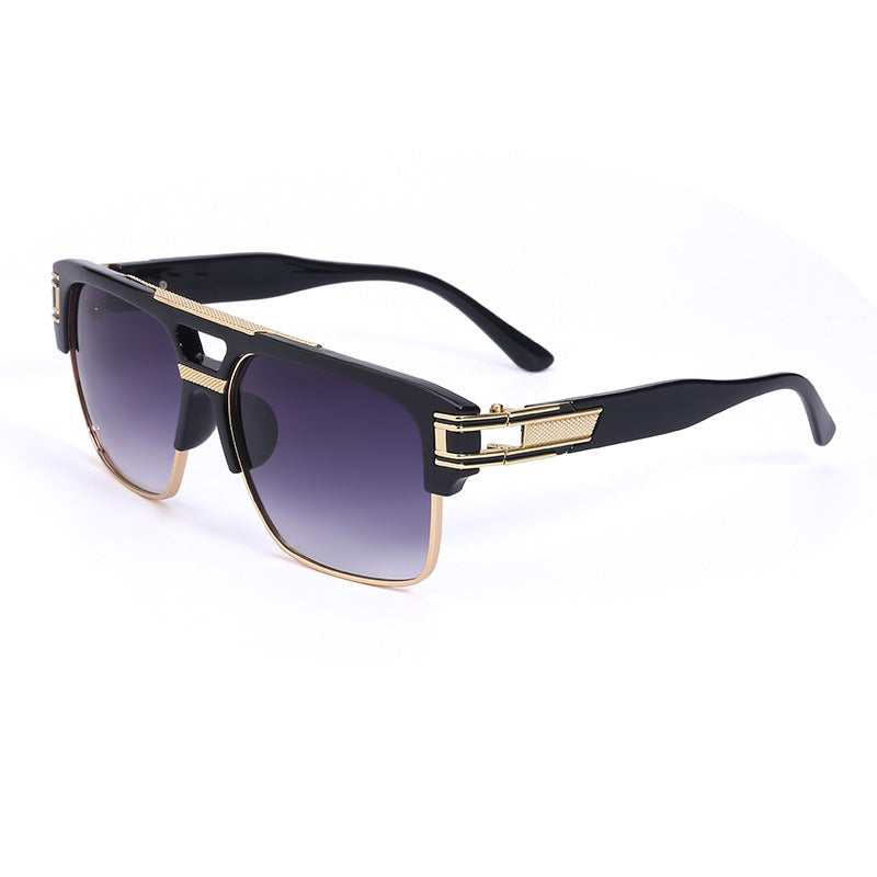 Wholesale Large Frame Retro Trend Men's Sunglasses