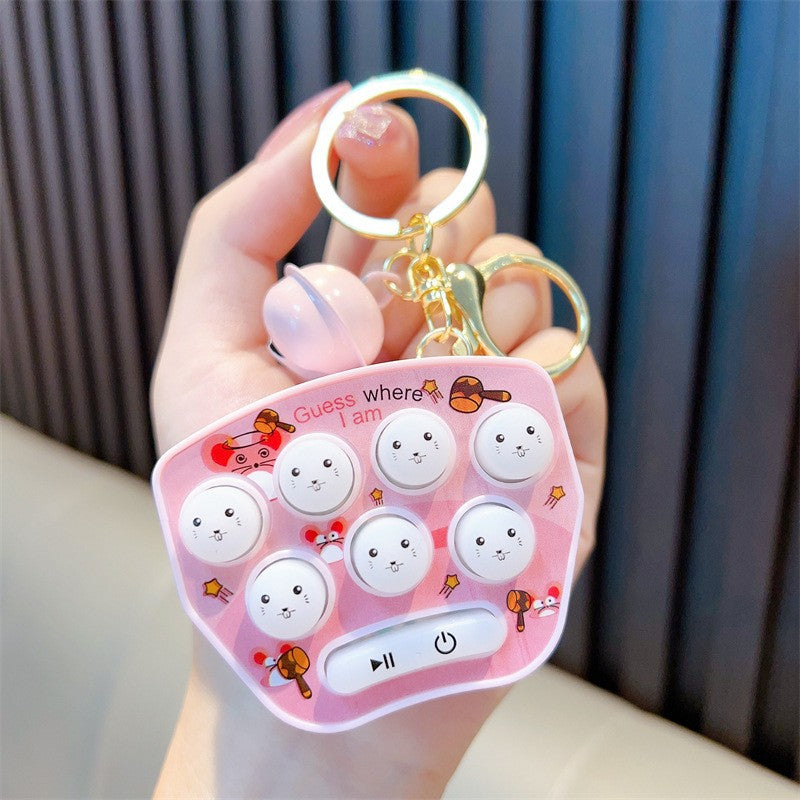 Wholesale Groundhog Game Machines, Decompression Toys, Plastic Keychains