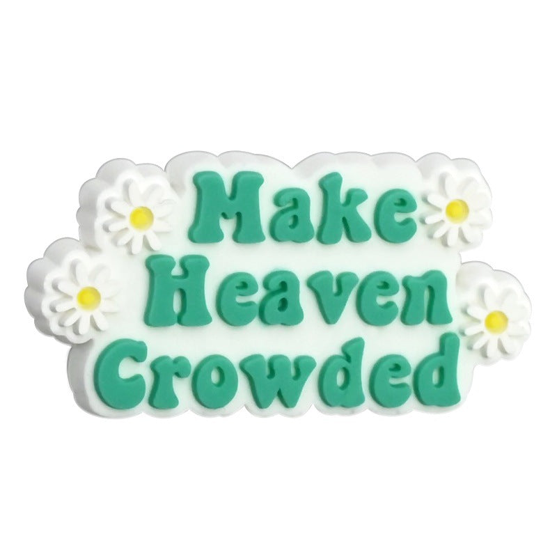 Wholesale Random 100pcs phrase cartoon cross Focal Beads