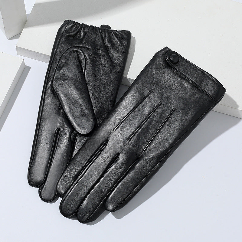 Wholesale Autumn and Winter Women's Windproof and Warm Sheepskin Glove