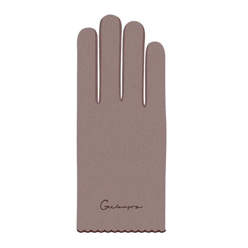 Wholesale Winter German Velvet Warm and Thick Touch Screen Gloves