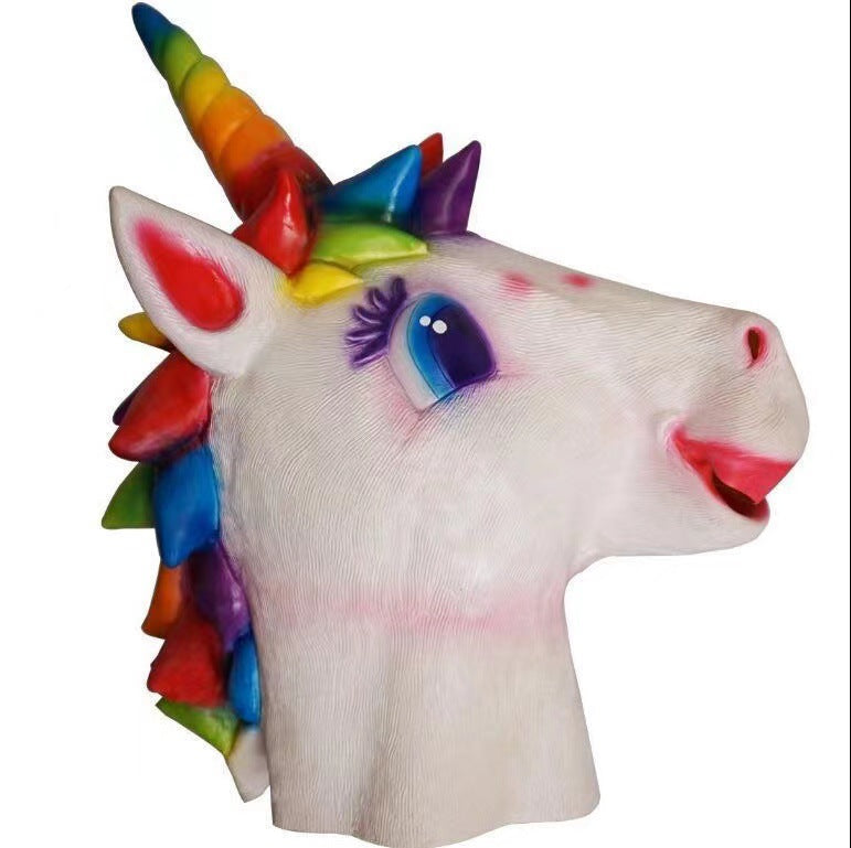 Wholesale Latex Animal Dog Head Performance Headwear