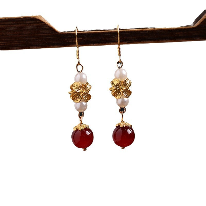 Wholesale Vintage court style ethnic antique earrings