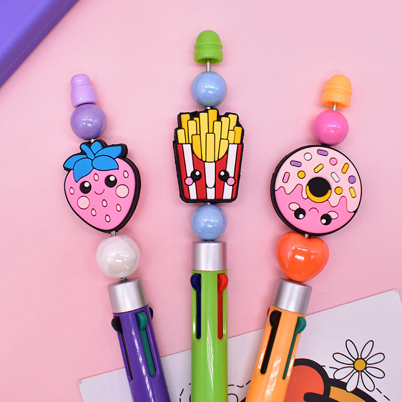 Wholesale Random 100pcs/pack  Food Series Fruit Beads Focal Beads