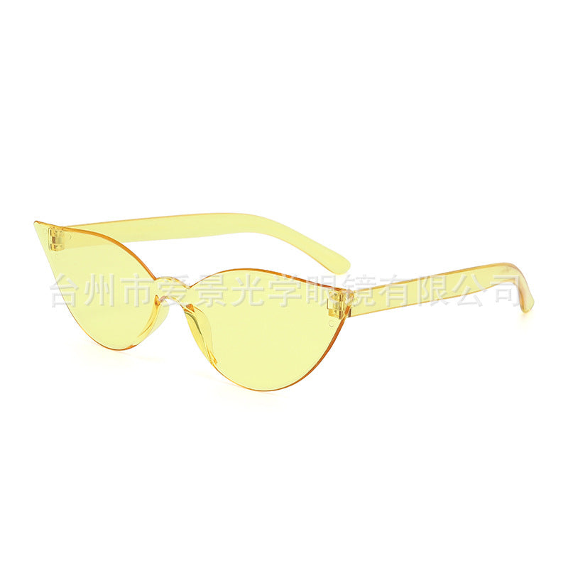 Wholesale Cat Eye Sunglasses Candy Color Sunglasses