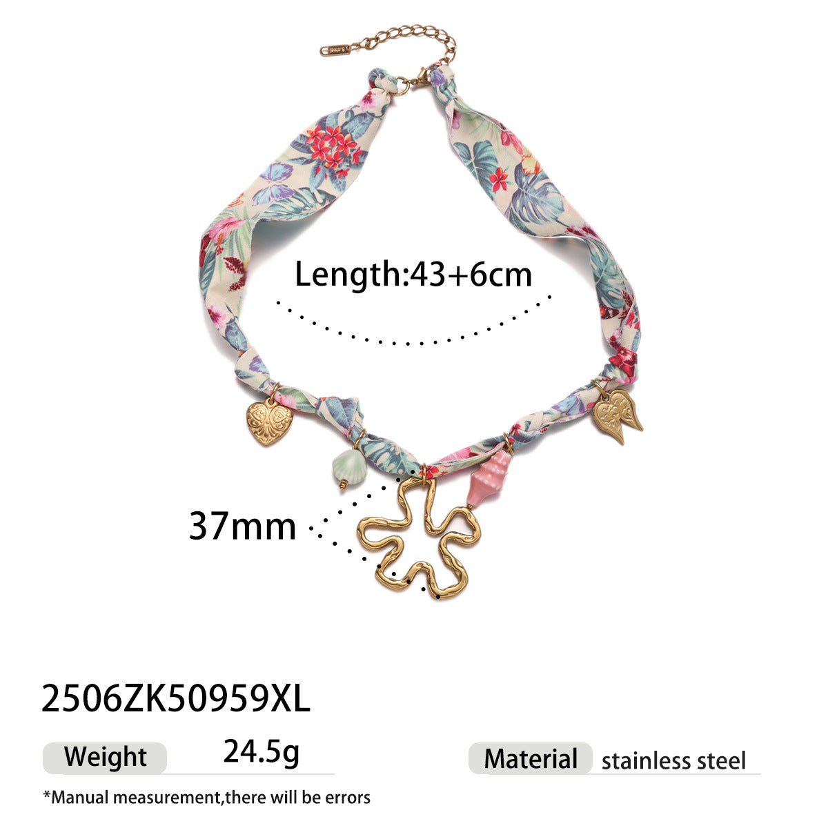 Wholesale Tina European and American Stainless Steel Pendant Necklace Sweet Cool Sexy Style Silk f Braided Colorful Necklace Clavicle Chain Necklace Jewelry