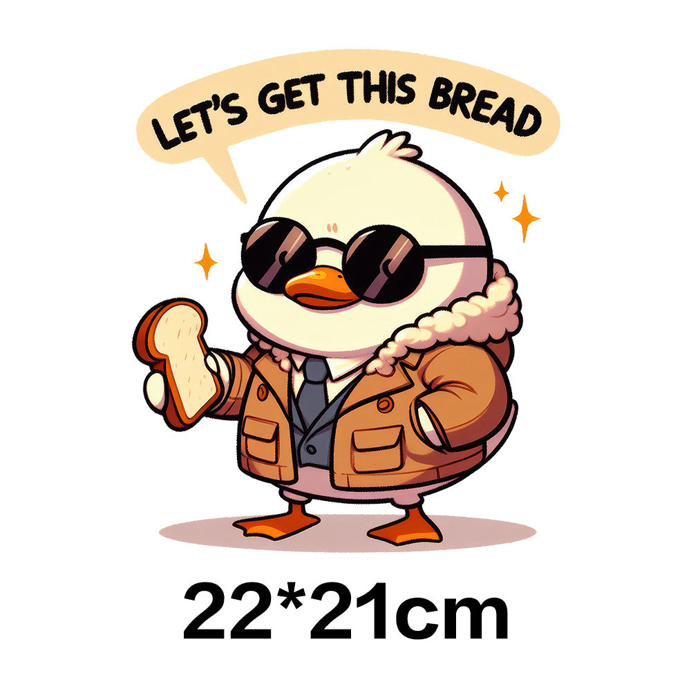 Wholesale 10pcs Various styles of ducklings UV DTF Ready to Press Transfers Wraps