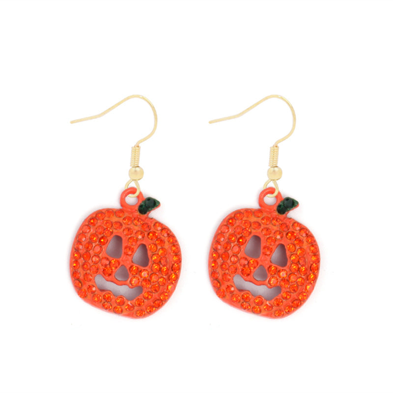 Wholesale  Earring Set Alloy Pumpkin Skull Ghost  Design Party Wear Accessory