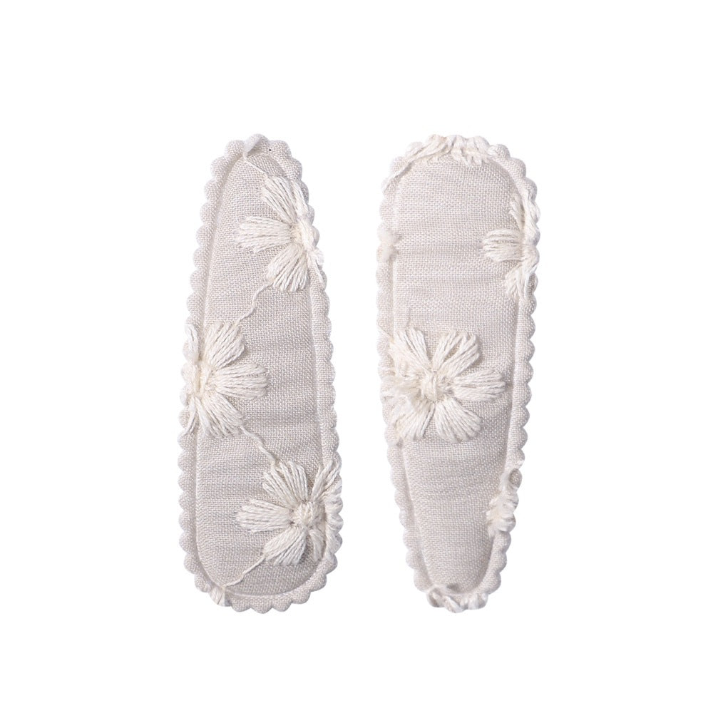 Wholesale Creative Sweet Floral BB Hair Clips