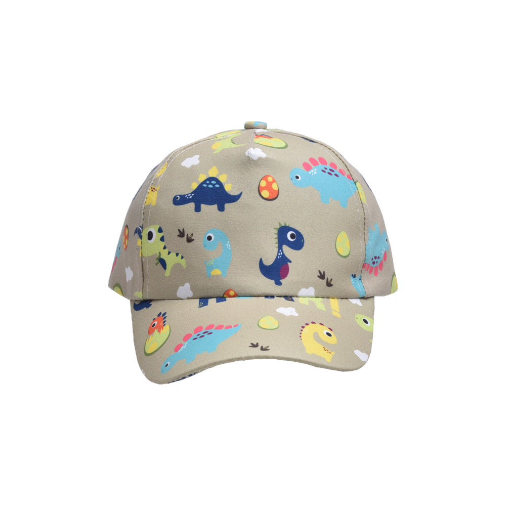 Wholesale children's hat little dinosaur small crocodile small sailing boy peaked cap baby baseball cap sun protection hat