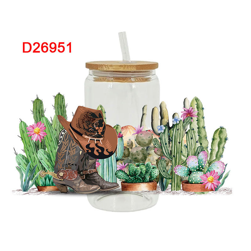 Wholesale UV Transfer Paste Glass Crystal Label Crystal Paste 16OZ UV DTF WRAPS