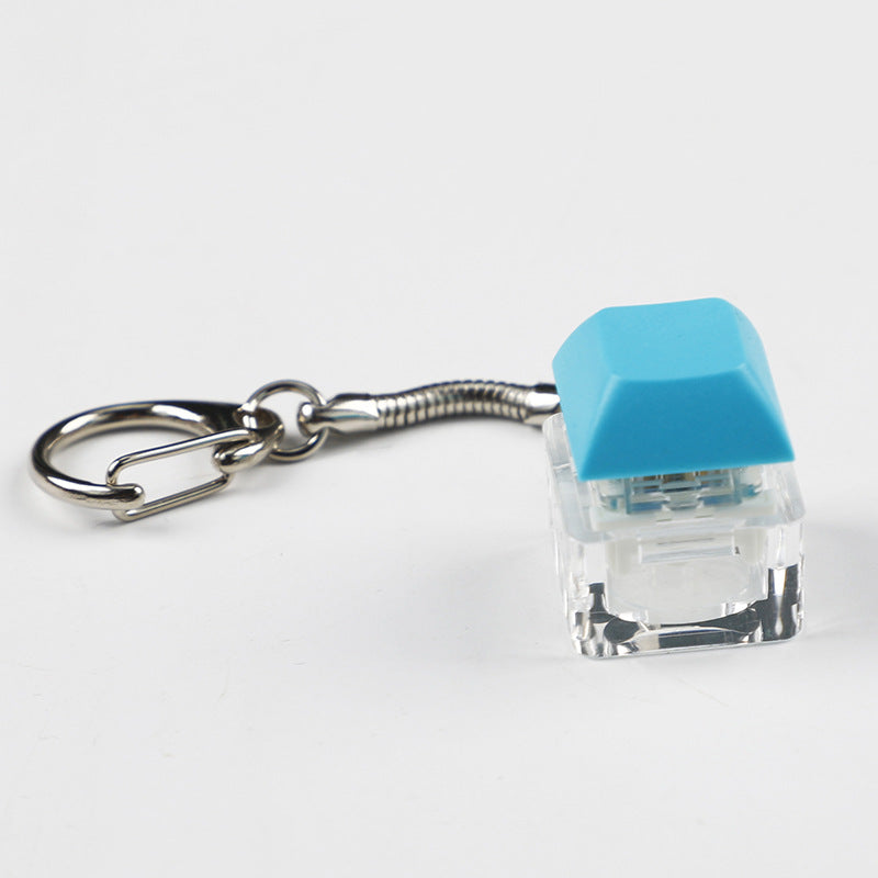 Wholesale Acrylic Decompression Mechanical Keyboard Axis Tester Fidget Keychains