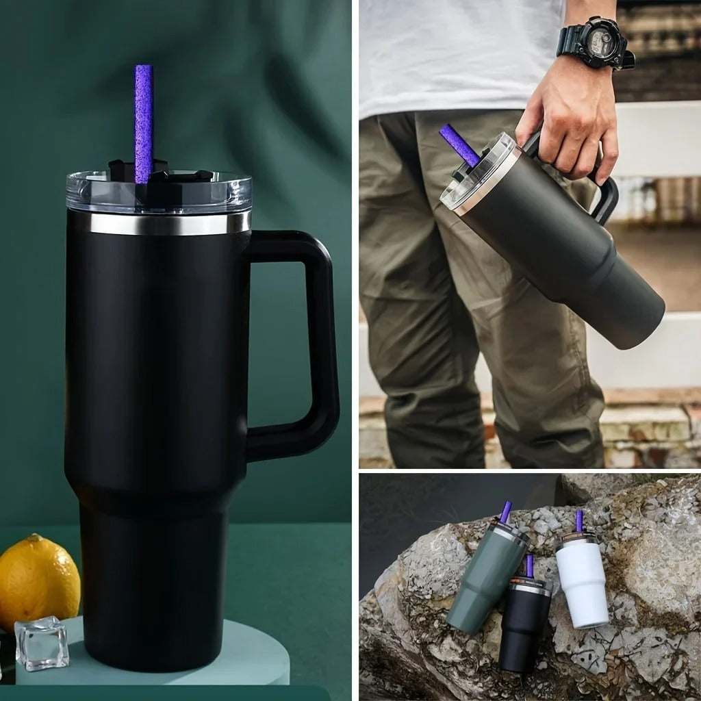 Wholesale mug ice cup multi-color glitter universal straw accessories suit with straw brush personality