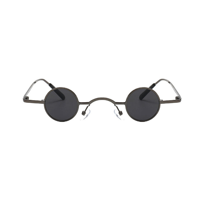Wholesale Small Round Retro Personality Punk Sunglasses