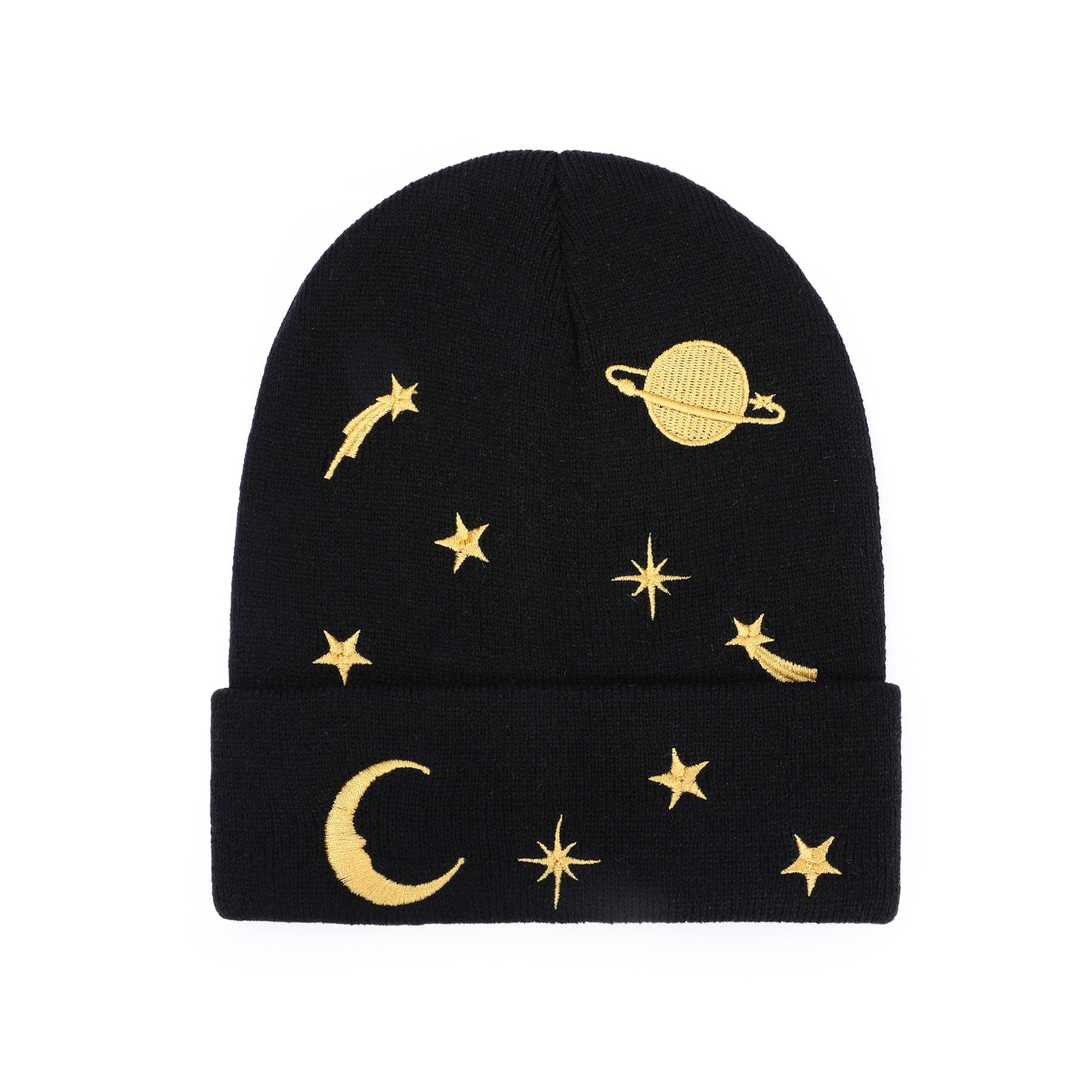 Wholesale Warm Beanie Printed Embroidered Knitted Hat