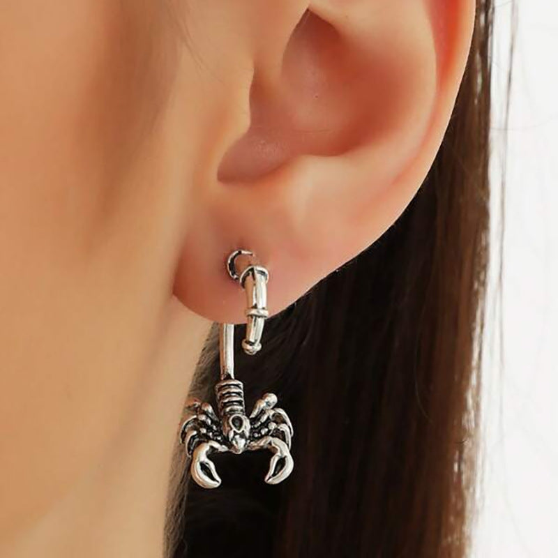 Wholesale Gothic Scorpion Alloy Earrings
