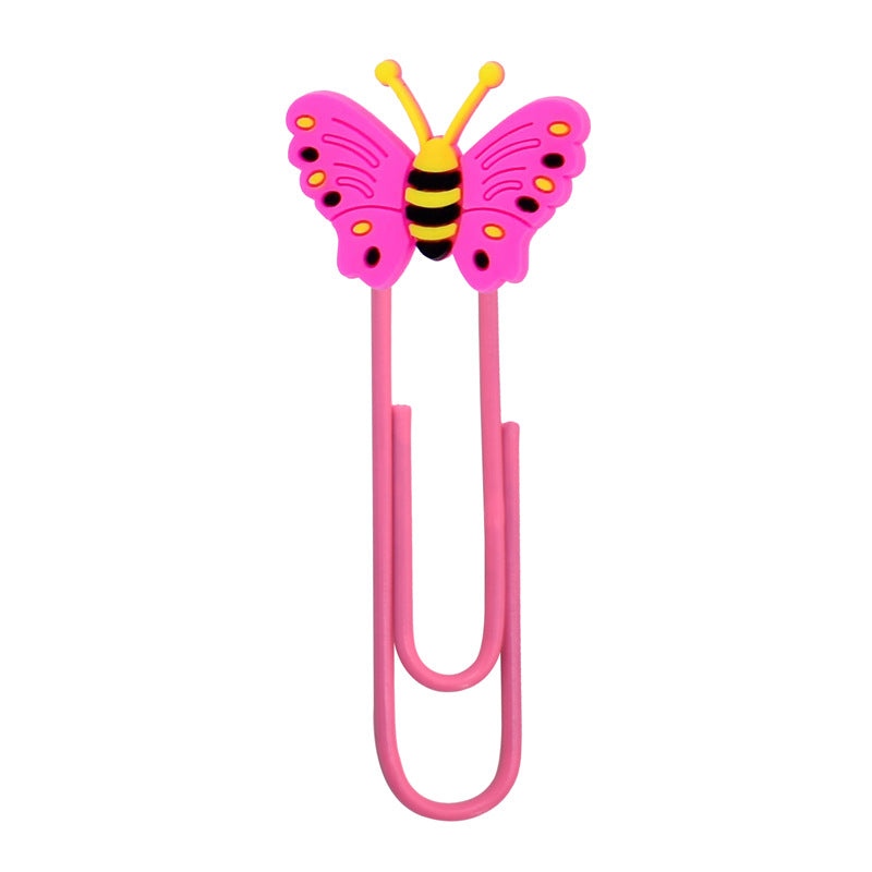 Wholesale Random 50pcs Creative Paper Paperclip Creative Metal Bookmark