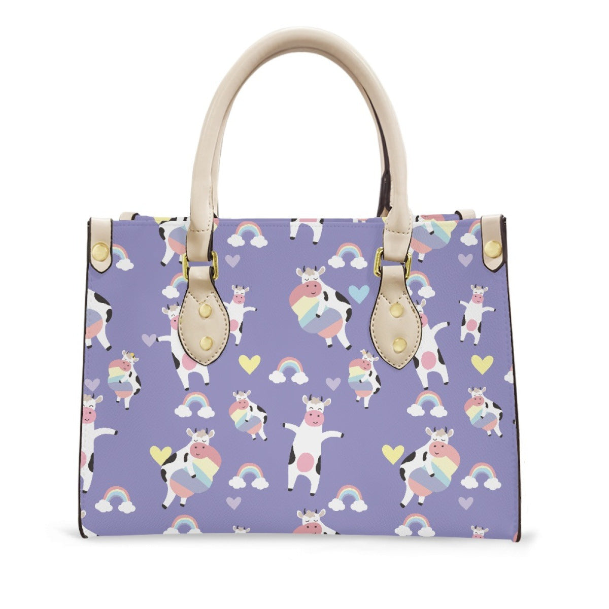 Wholesale PU New Flower Cow Women's Leather Shoulder Bag Handbag