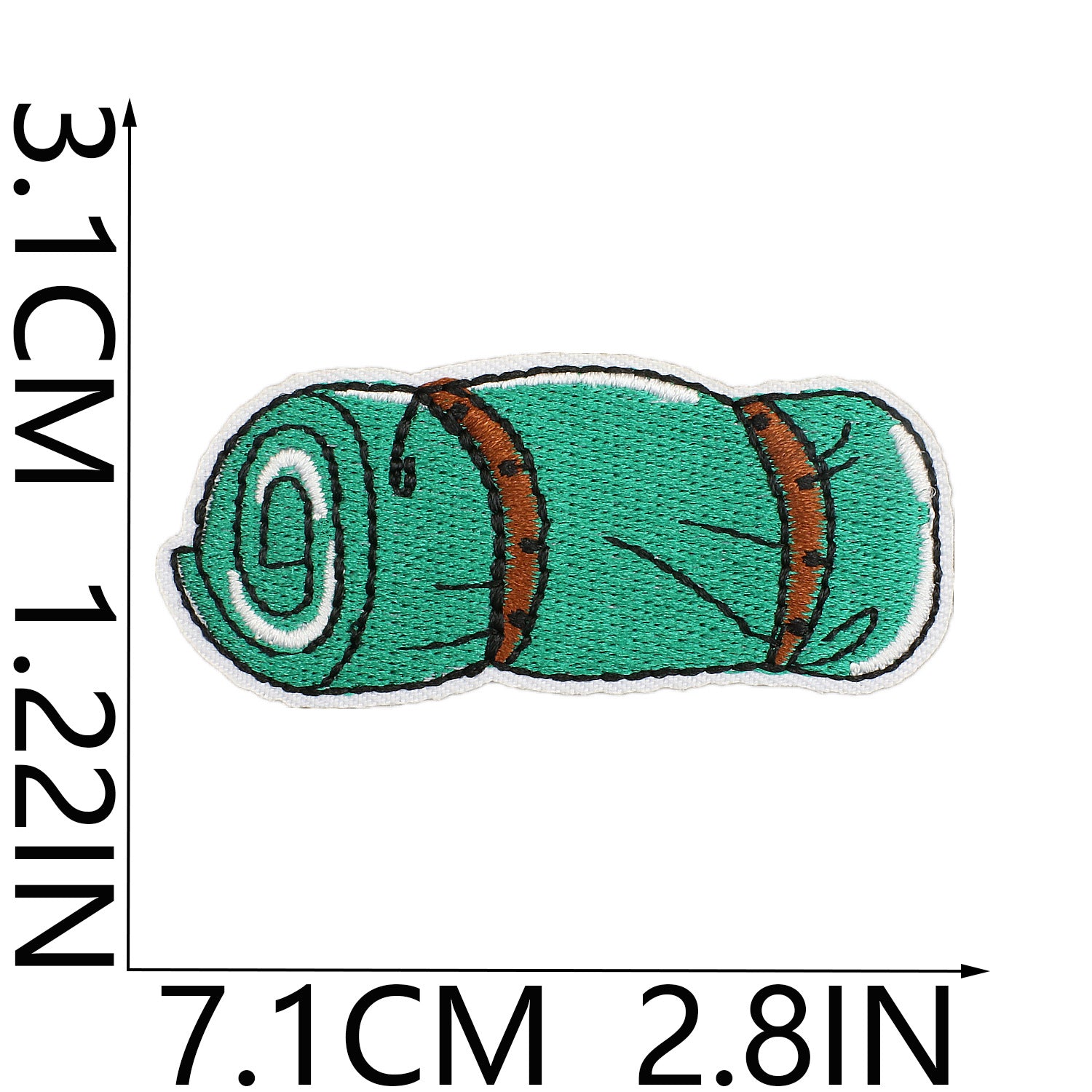 Wholesale Camper Car Embroidery Cloth Stickers