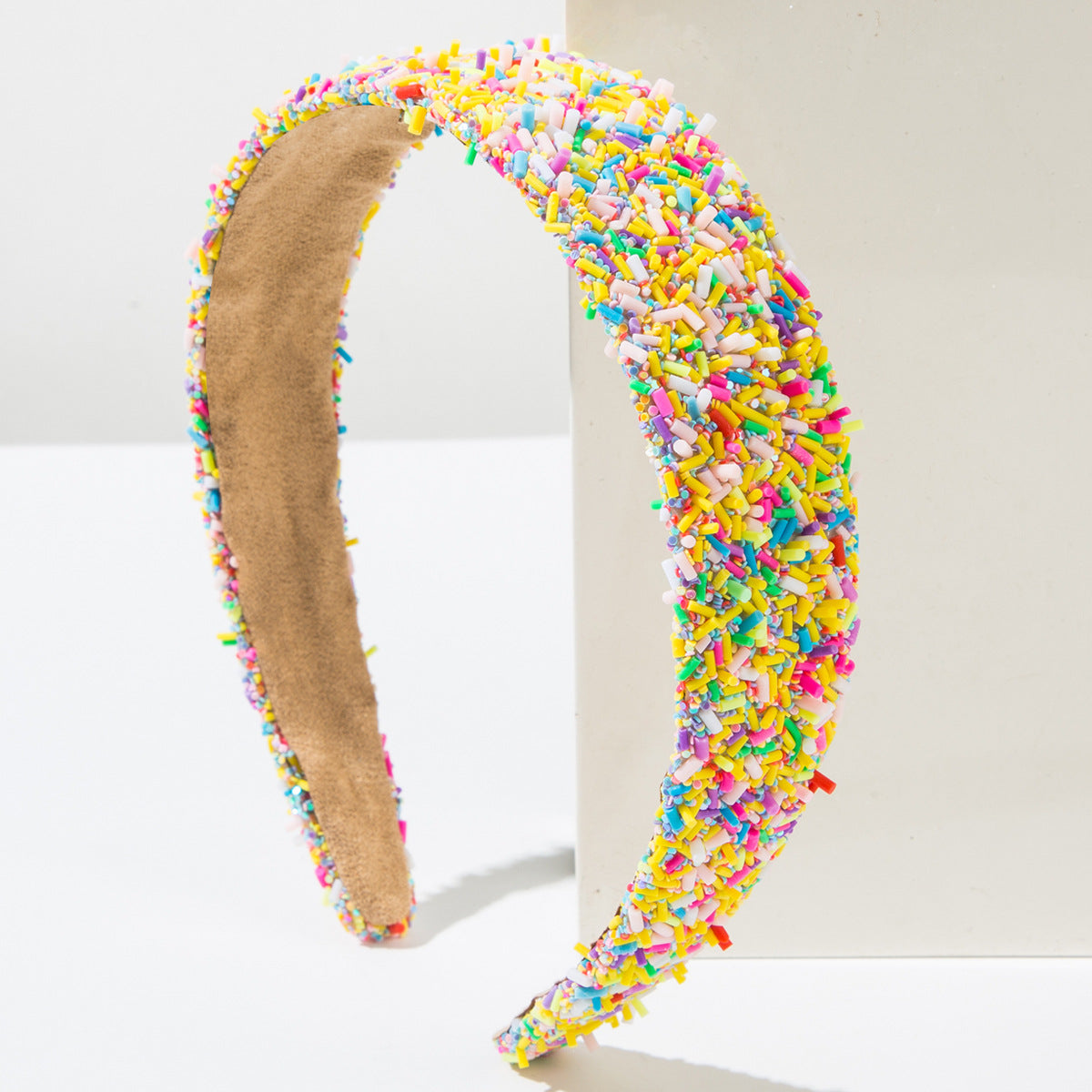 Wholesale Wide-brimmed headband colorful dopamine hair accessories