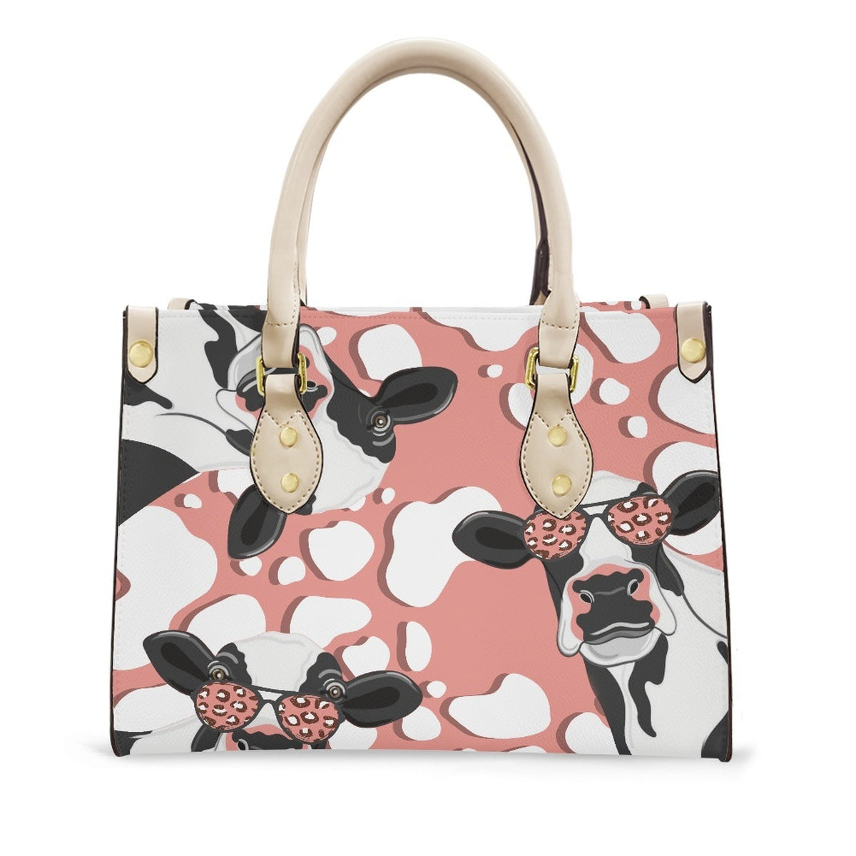 Wholesale PU New Flower Cow Women's Leather Shoulder Bag Handbag