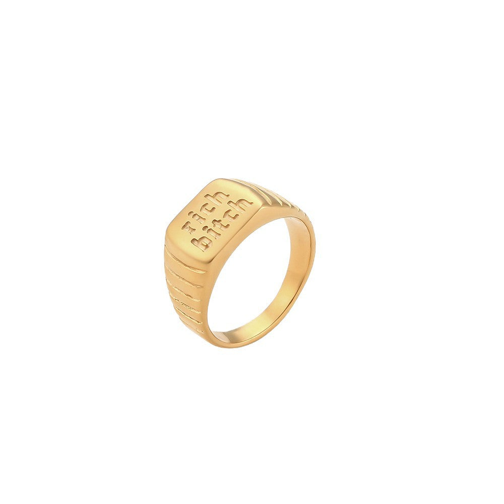 Wholesale RICHBITCH English Ring