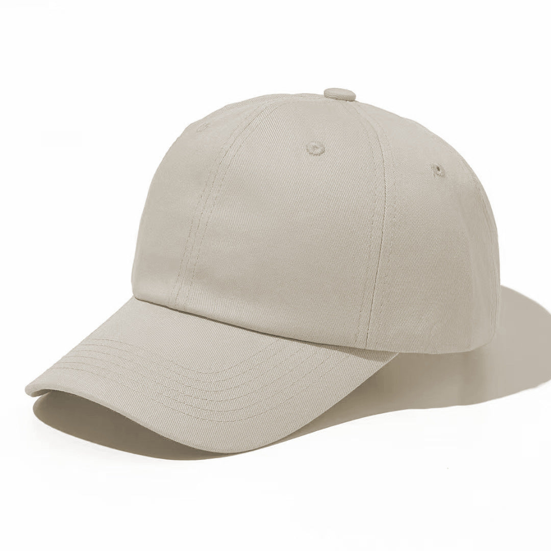 Wholesale Solid color cotton large circumference baseball cap