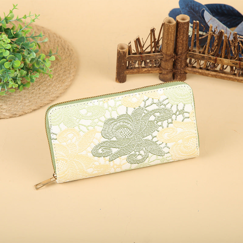 Wholesale Fashion Single Pull Soft Leather Women's Wallet