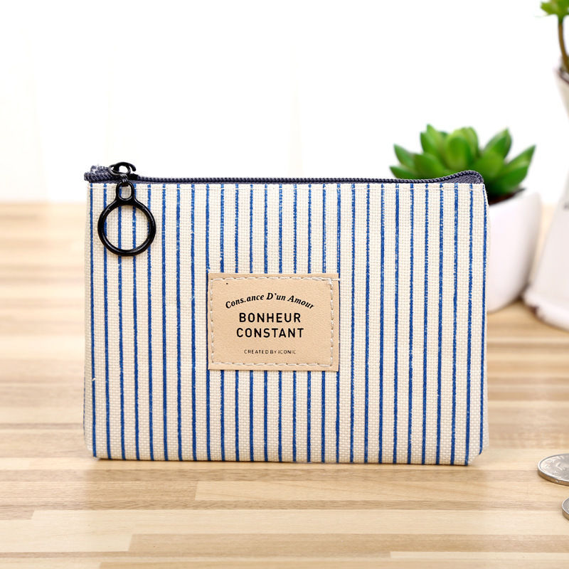 Wholesale Fabric Canvas Coin Purse Keychain