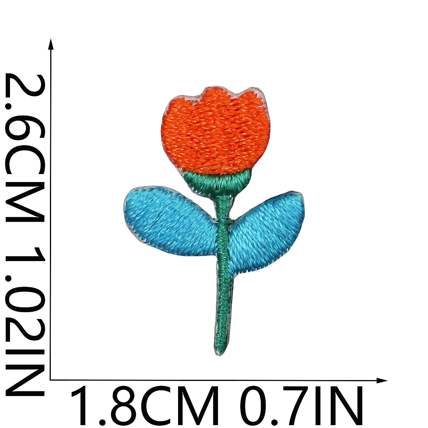 Wholesale Ginkgo Leaf Carnation Lily Rose Embroidery DIY Patches