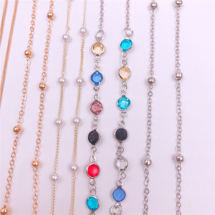 Wholesale Copper Vintage Eye Mask Chain