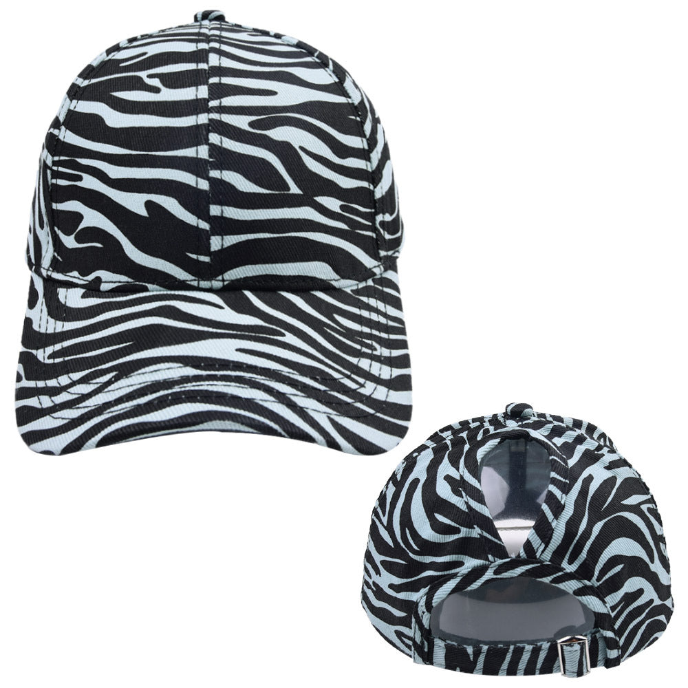 Capilla de béisbol de rayas de vaca de algodón al por mayor