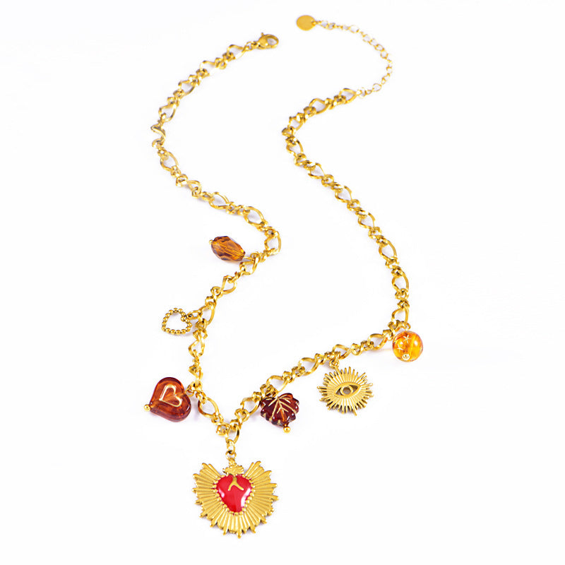Wholesale  love temperament thick necklace