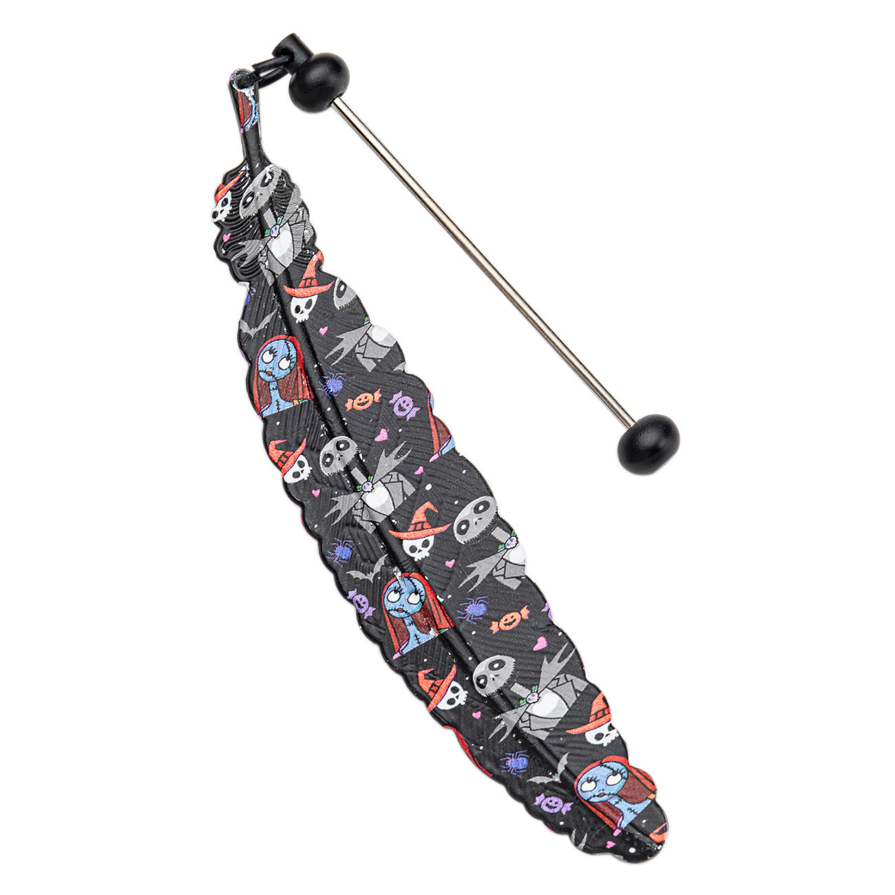 Wholesale New Christmas Halloween Feather Bookmark Handmade DIY Metal Bookmark