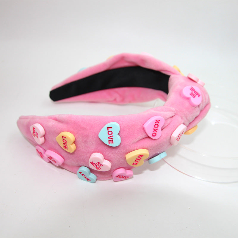 Wholesale Heart-shaped Accessories Headband