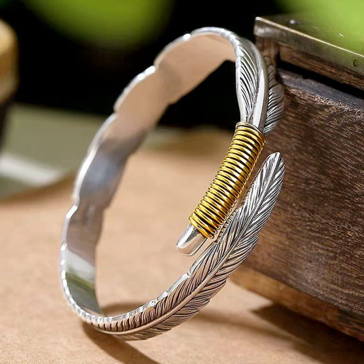 Wholesale Men's silver adjustable Viking pattern Bracelet