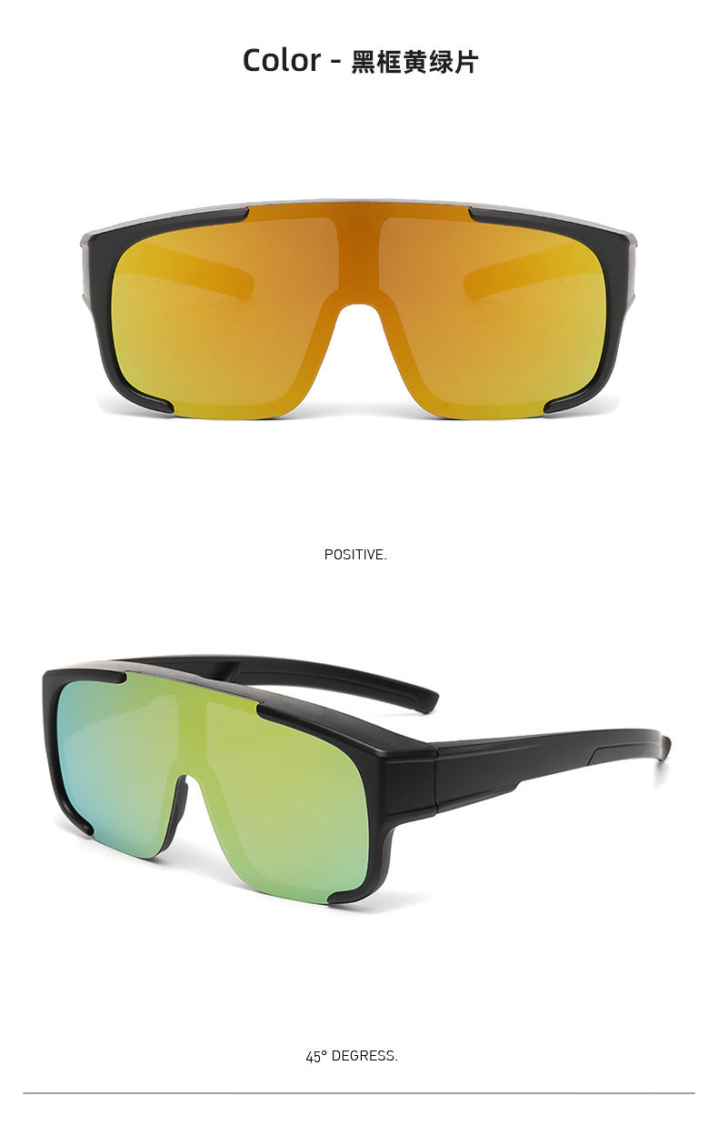 Wholesale Cycling anti-wind and sand wearable myopia glasses anti-UV mountaineering Sunglasses