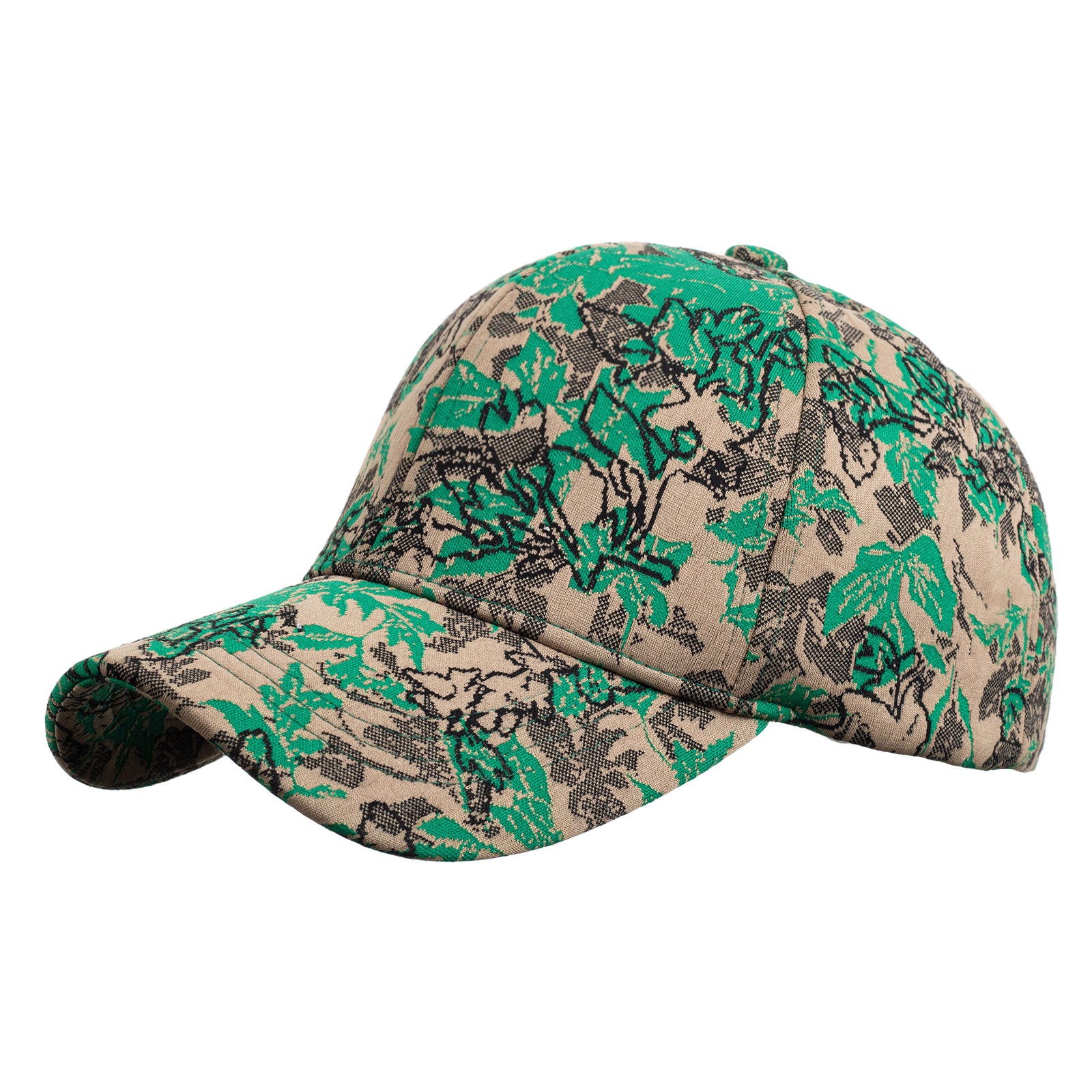 Wholesale National style outdoor sun protection hat jacquard hard top baseball cap