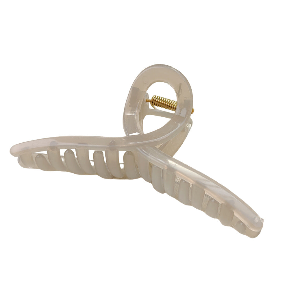 Wholesale Jelly Strap Cross Shark Clip Simple Fashion Back Head Hair Claw