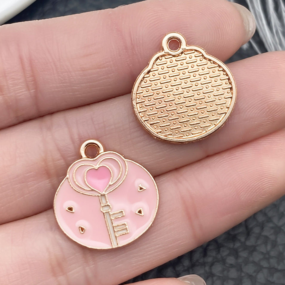 Wholesale Pink Valentine' s Day Love Accessories Pendant