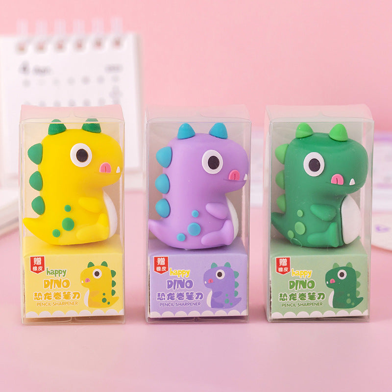 Wholesale Eraser, Portable and Cute Silicone Pencil Sharpener for Primary School Students
